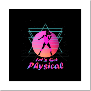 80'S Stay Fit Aerobics Gymnastics Let'S Get Physical Posters and Art